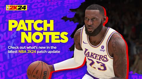 Sep 25, 2023 · The NBA 2K24 1.3 update is set to bring a whole heap of changes to the game, addressing some of the most important issues while also improving overall gameplay balance and stability. 2K has also ... 